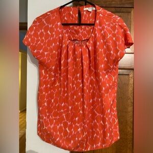 Boden silky Patterned sleeveless Top 8 M Medium